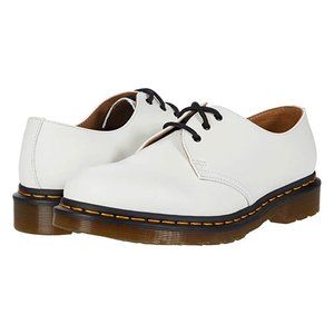 Dr. Martens 1461 Smooth Leather Oxford Shoes in White Women’s Sz 5 US